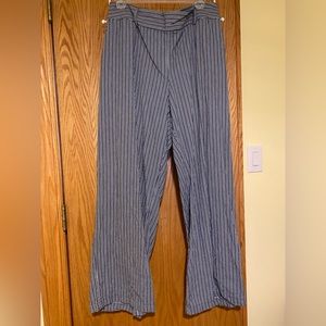 Striped Wide Leg Pants